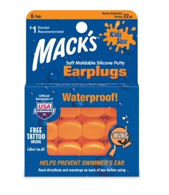 Mack's Kid's Silicone Earplugs