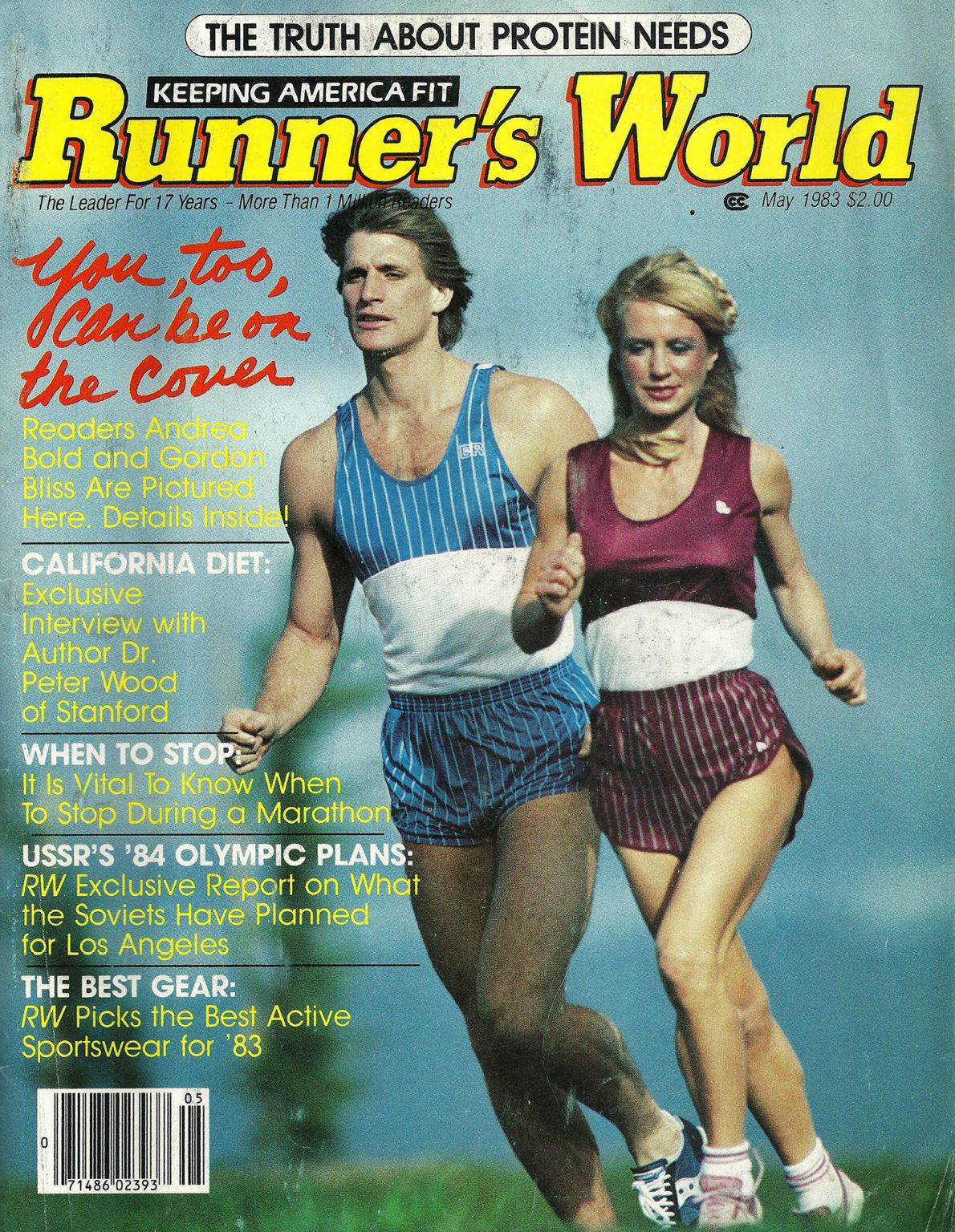 1983 Runner’s World HIND On the Cover The 1st Women's Running Line Blog GH Sports