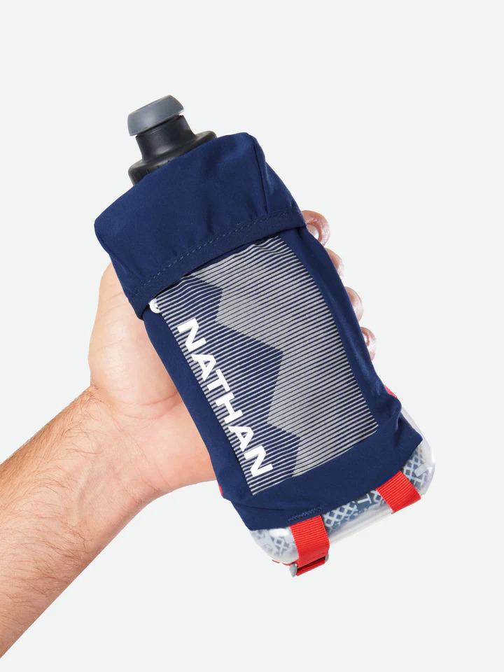 Nathan Speed Draw Plus Insulated Handheld Water Bottle, 18oz