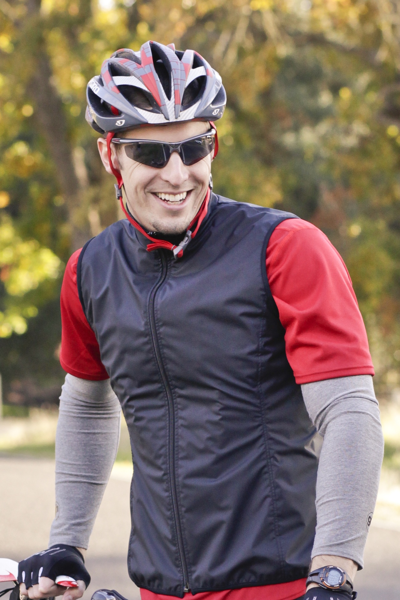 GH Men's Lined Run/Cycle Vest